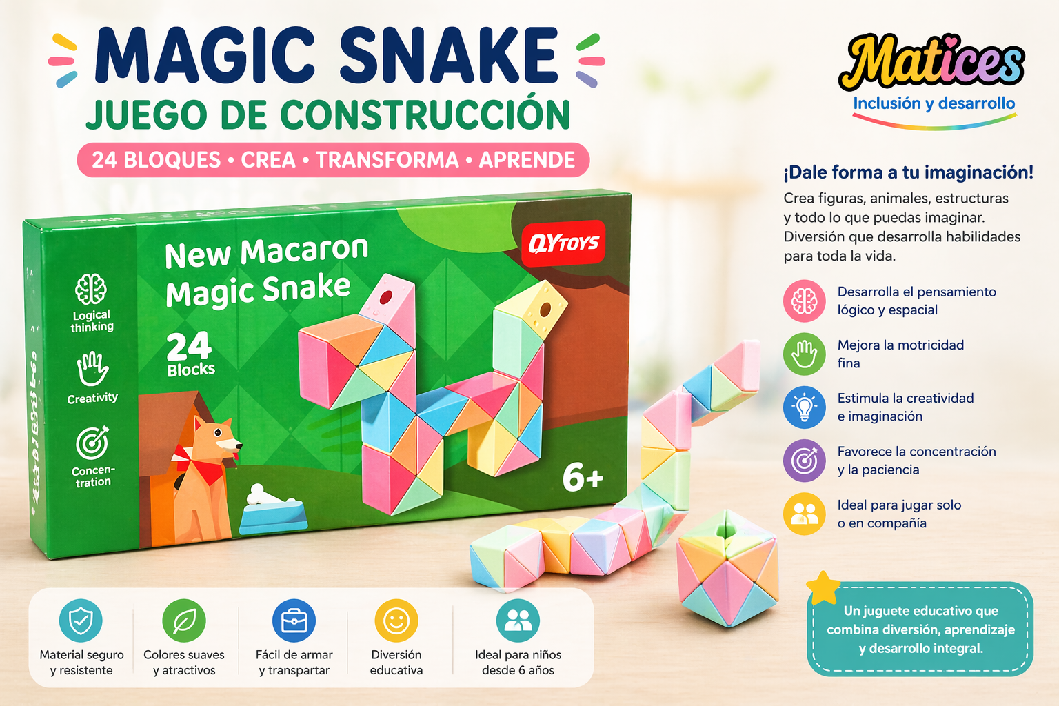 Magic Snake Sensorial
