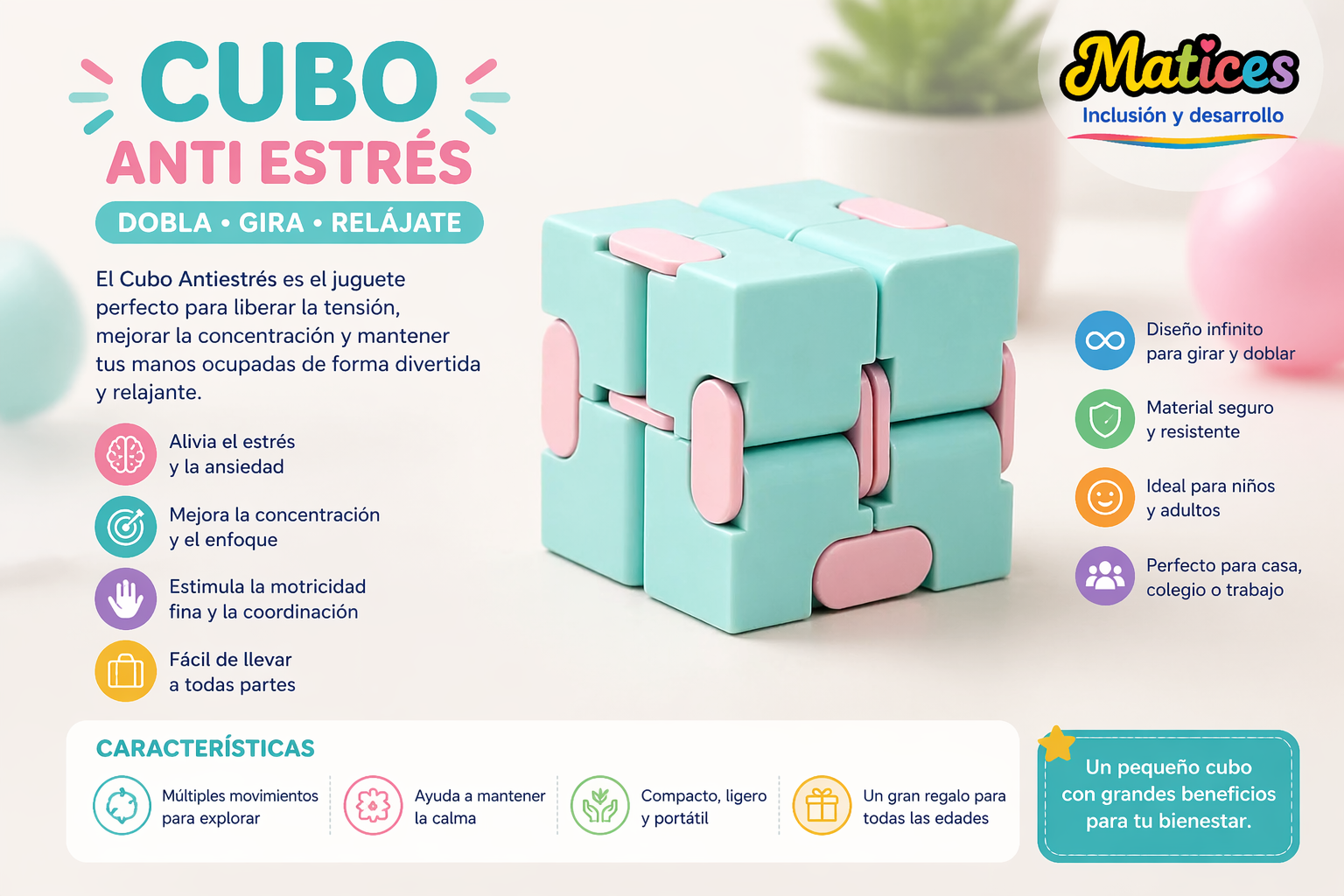 Cubo Antiestrés