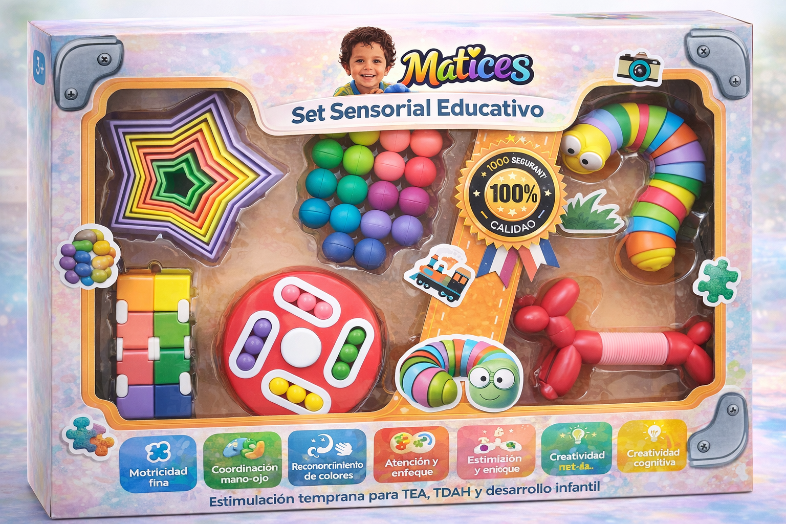 Set Sensorial Educativo